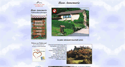 Desktop Screenshot of haus-annemarie-fewo.de